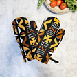 Set of 2 Handmade "Mudcloth" Bogolan Print Inspired African Print Oven Glove-0