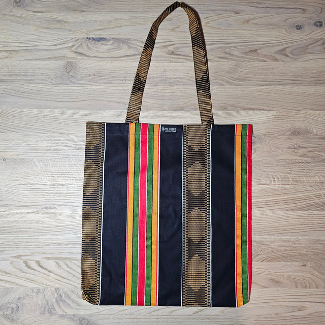 Handmade Tote Bag African Print  | Beach Bag | Shopping Bag-0