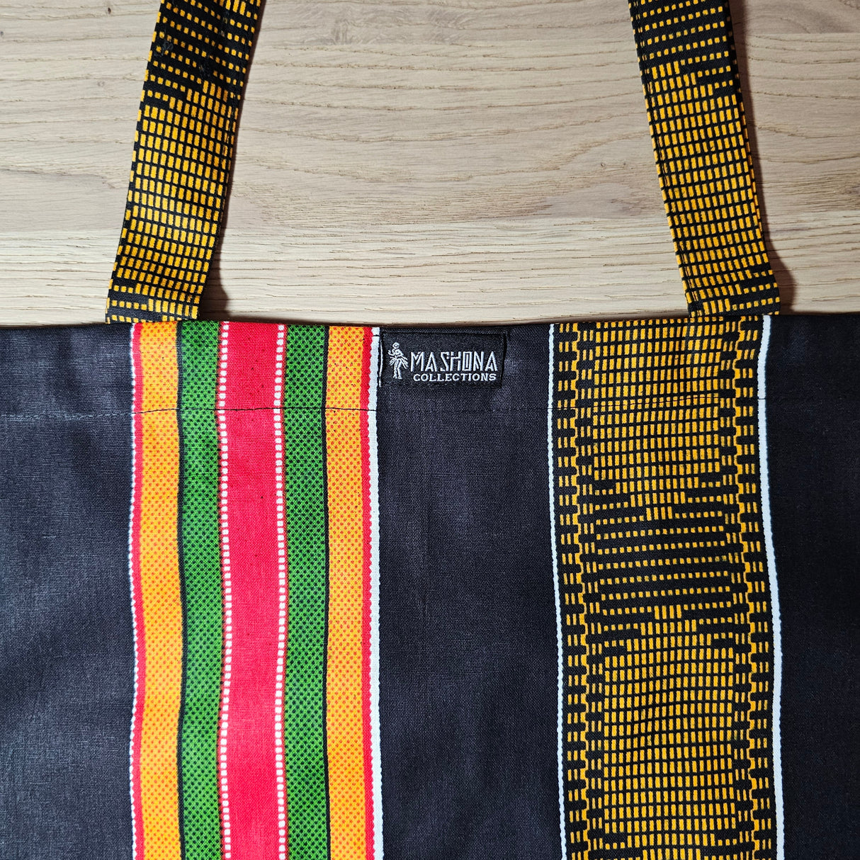 Handmade Tote Bag African Print  | Beach Bag | Shopping Bag-2