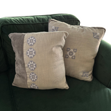 Feathers Pillow Cover - Gray