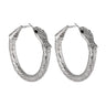 Snake Hoop Ring Earrings-2