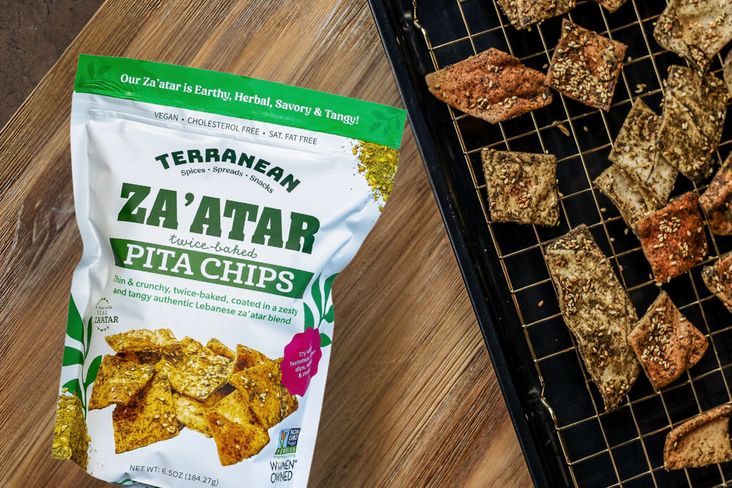 Za'atar Pita Chips (6.5oz.) Please select spicy or original za'atar.