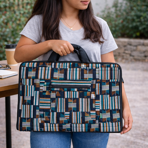 Ugandan Fabric Laptop Bag