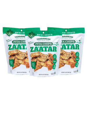 Za'atar Pita Chips (6.5oz.) Please select spicy or original za'atar.