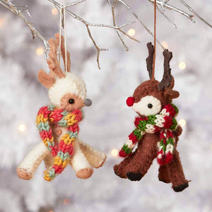 Red-Nose Reindeer Christmas Ornament