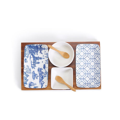 Chinoiserie Tapas Serving Set-8