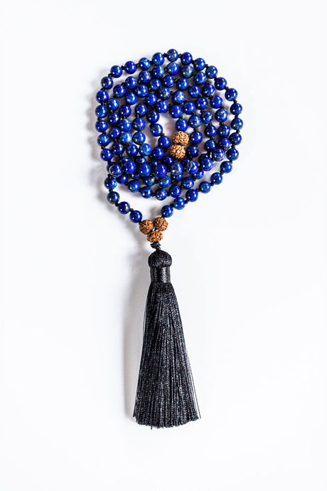 Inner Wisdom Lapis Lazuli Mala-1