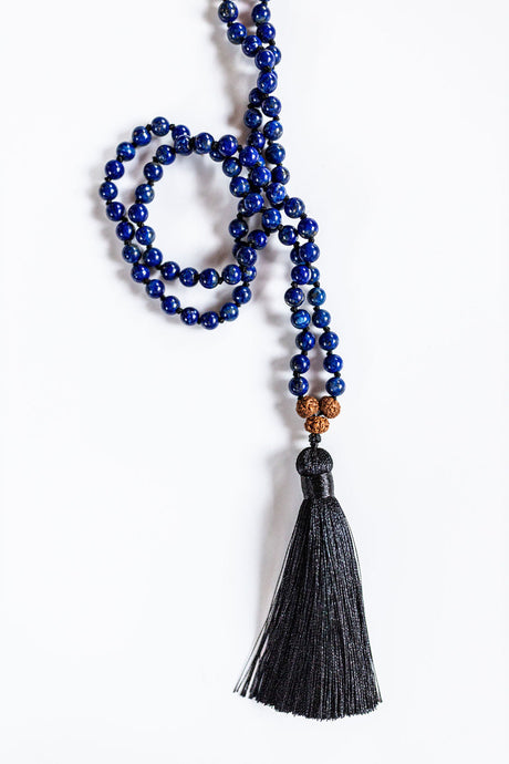 Inner Wisdom Lapis Lazuli Mala-4