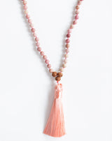 Heart Chakra Mala- Rhondite-1