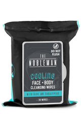 Men's Cooling Face + Body Cleansing Wipes - 30 Wipes