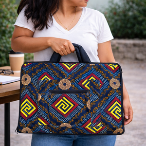 Ugandan Fabric Laptop Bag