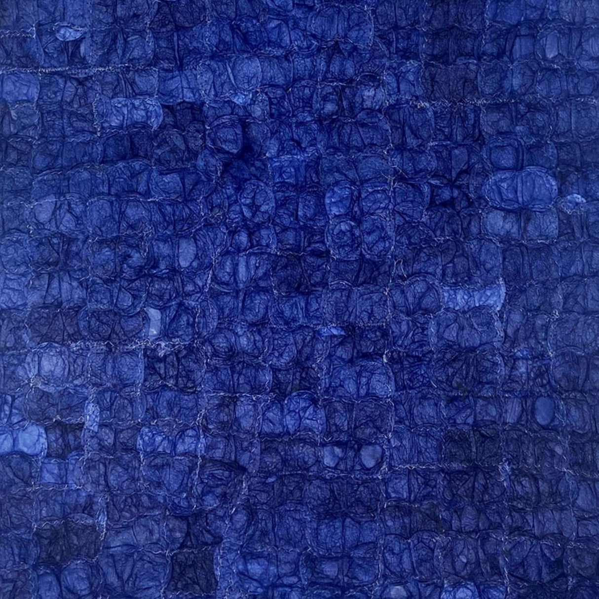 Mulberry Silk Charger (Pair) - Sea Blue