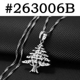 Lebanese Cedar Jewelry Lebanon Map Pendant Necklace