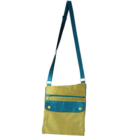 Taffeta Messenger Bag from India-0