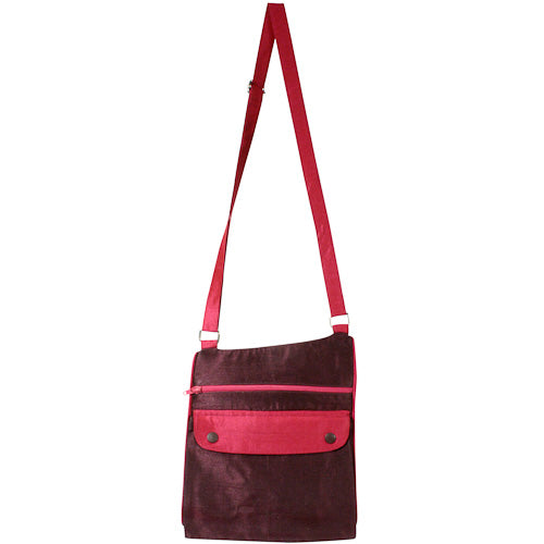 Taffeta Messenger Bag from India-1