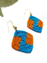 African Print Earrings-4