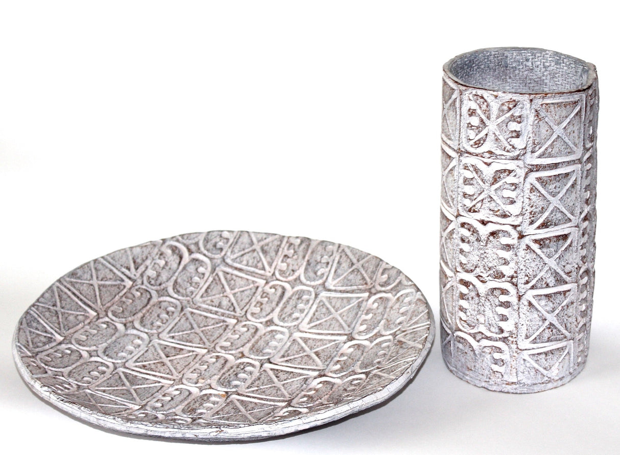 Ashanti Ceramic Vase or Plate