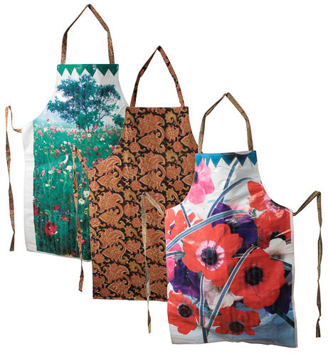 Assorted Flower Print Aprons