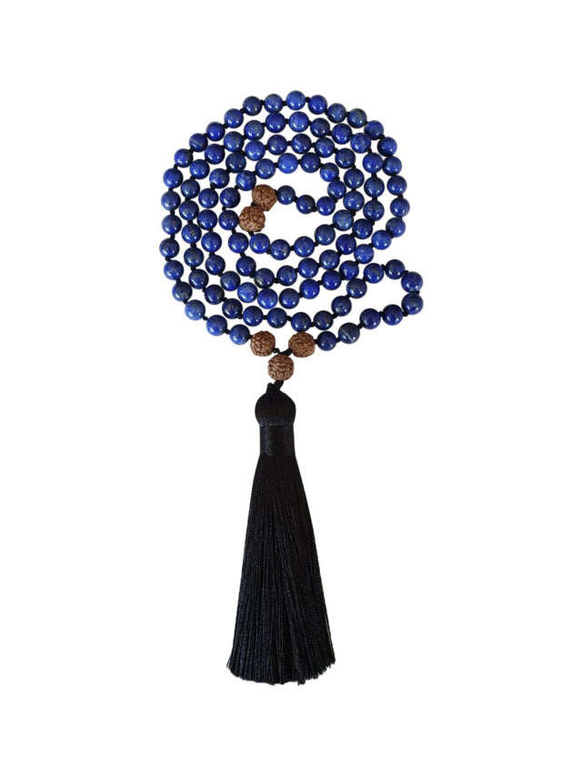 Inner Wisdom Lapis Lazuli Mala-0