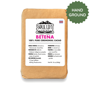 Betena 100% Pure Ceremonial Cacao from Costa Rica