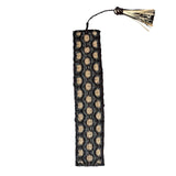 Cardwoven Raffia Bookmark - Charcoal