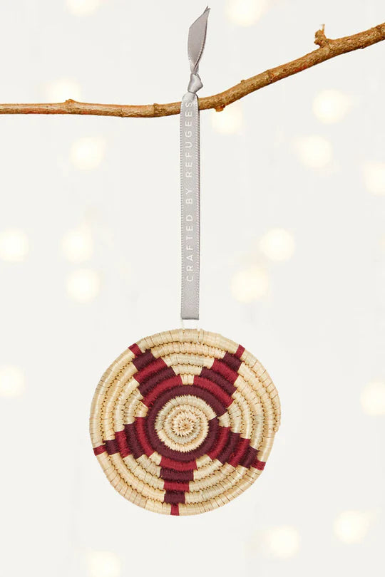 Bright Bloom Ornament, Crafted by Burundian refugees