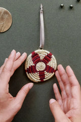 Bright Bloom Ornament, Crafted by Burundian refugees