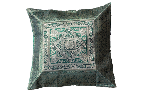 Brocade Silk decorative throw pillow case-3