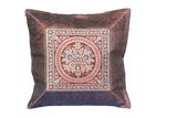 Brocade Silk decorative throw pillow case-0