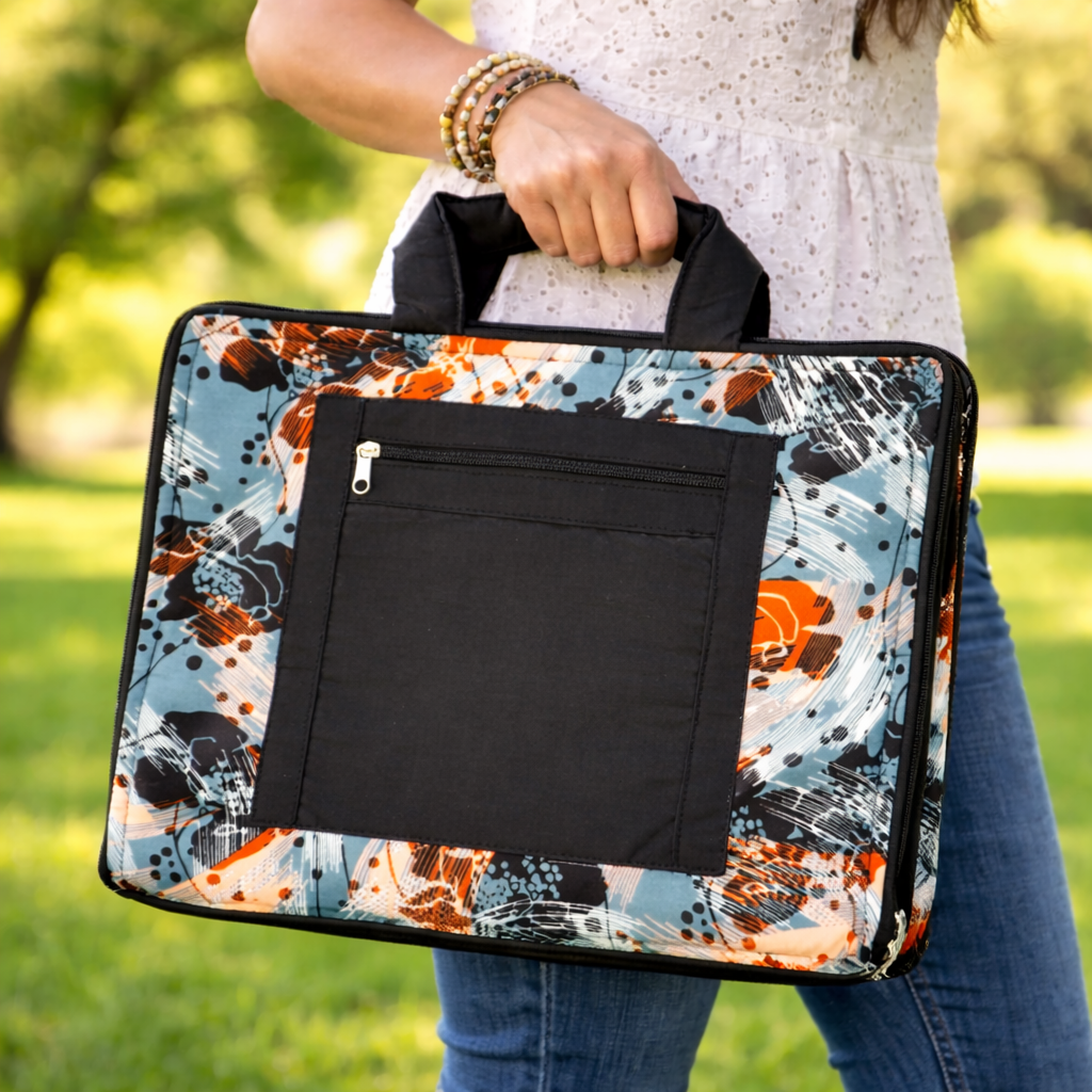 Ugandan Fabric Laptop Bag