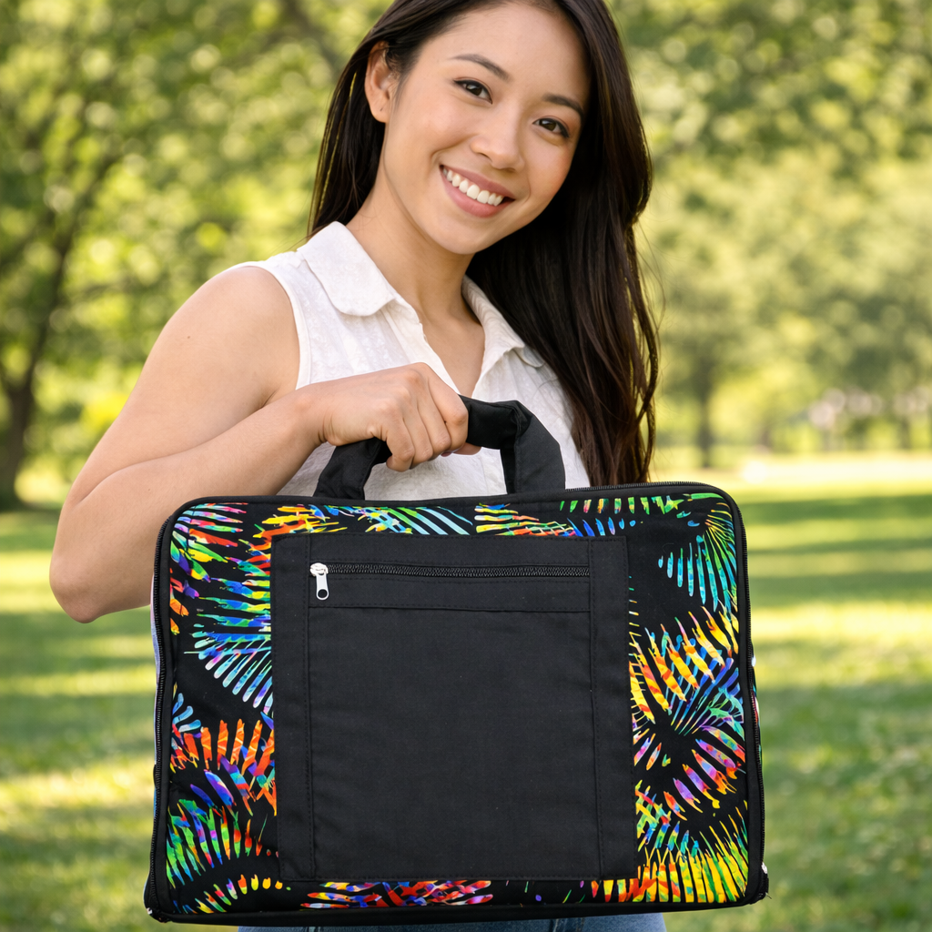 Ugandan Fabric Laptop Bag