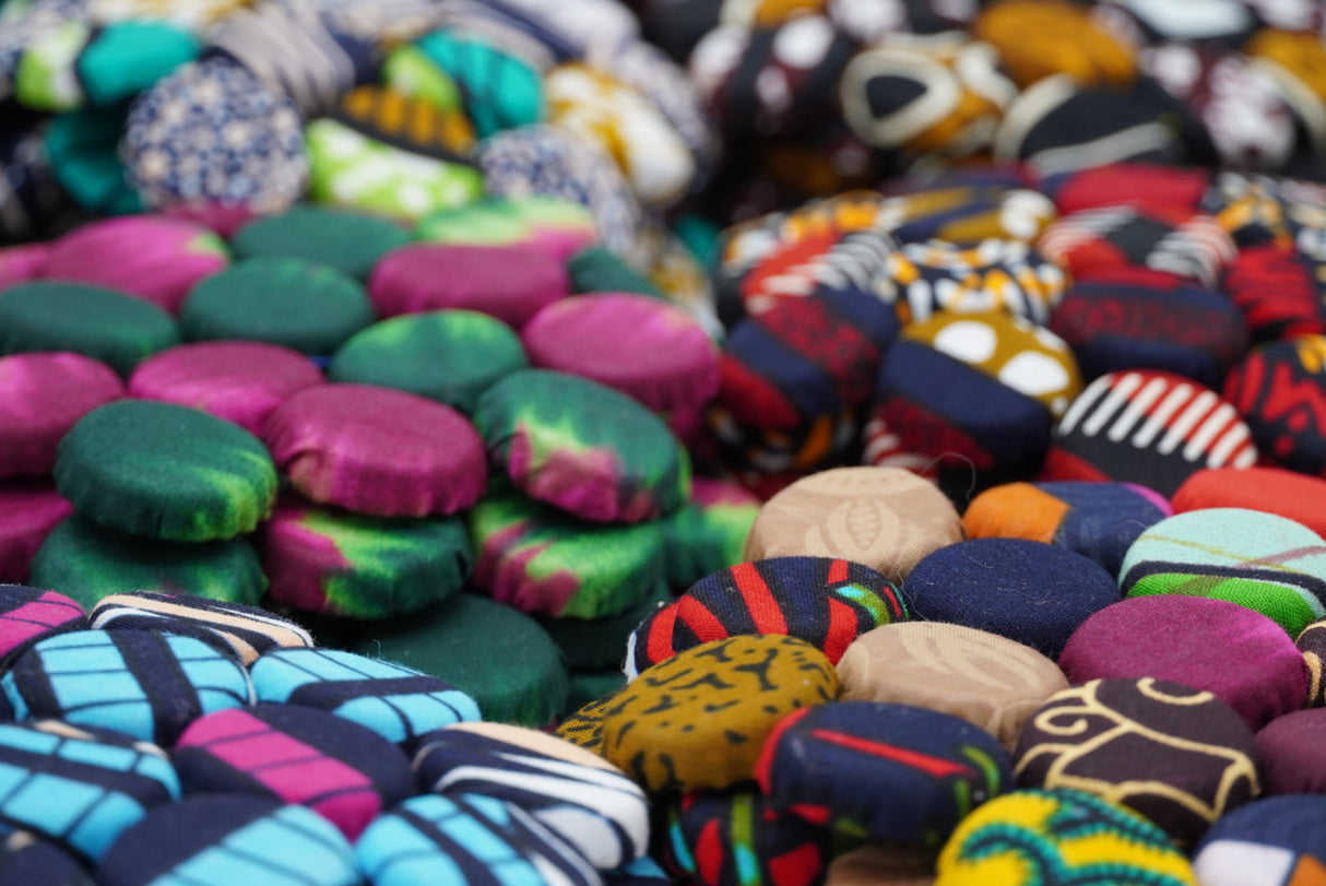 Ugandan Bottle Cap Coasters