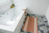Dawa Handwoven Ethiopian Cotton Bath Mat