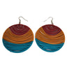 Telephone Wire Earrings - Summer Colors-5