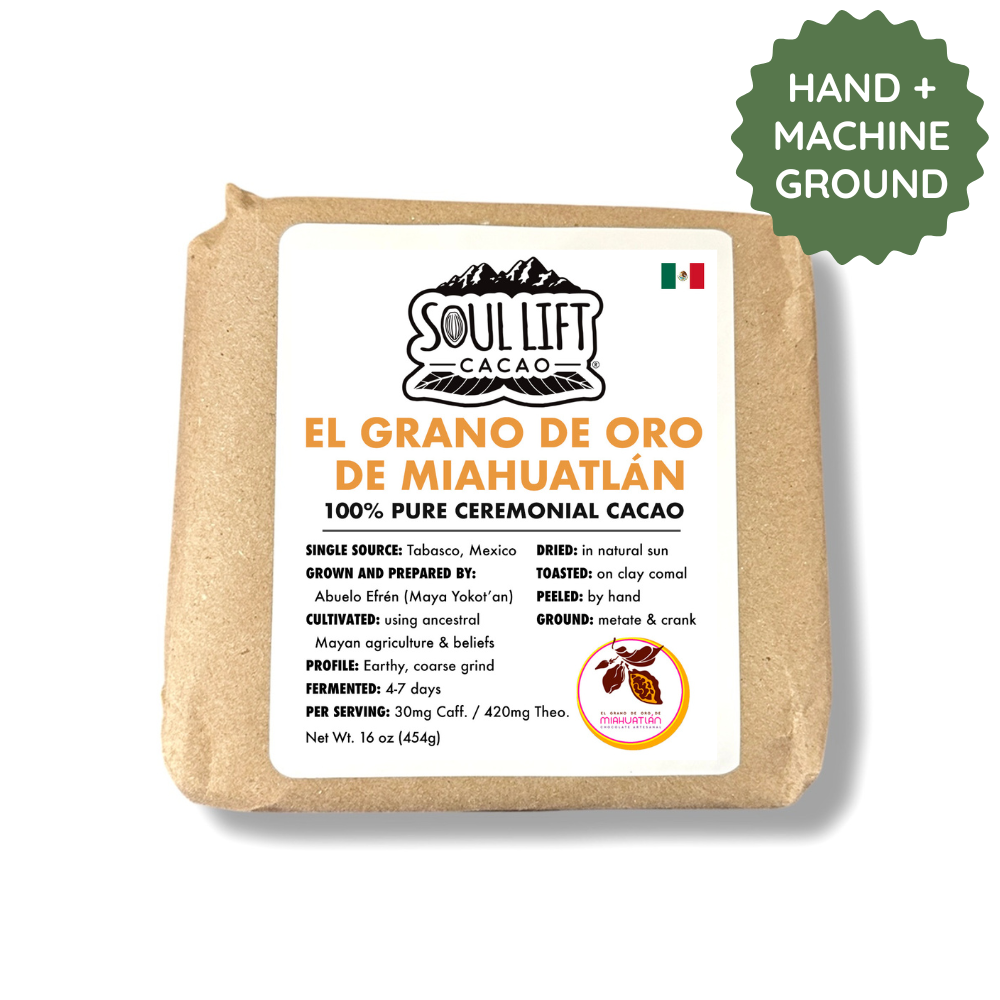 El Grano de Oro de Miahuatlán 100% Pure Ceremonial Cacao from Mexico