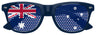 AUSTRALIA FLAG World Cup Party Sunglasses