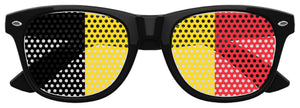 BELGIUM FLAG World Cup Party Sunglasses