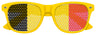 BELGIUM FLAG World Cup Party Sunglasses