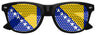 BOSNIA AND HERZEGOVINA FLAG World Cup Party Sunglasses