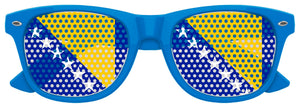 BOSNIA AND HERZEGOVINA FLAG World Cup Party Sunglasses