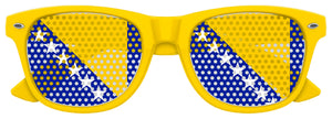 BOSNIA AND HERZEGOVINA FLAG World Cup Party Sunglasses