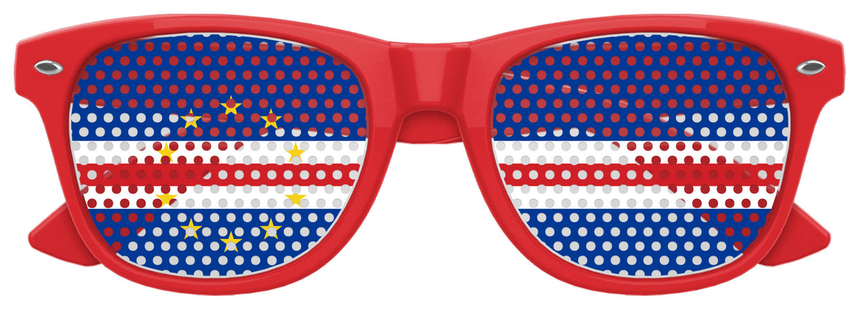 CABO VERDE FLAG World Cup Party Sunglasses