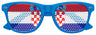 CROATIA FLAG World Cup Party Sunglasses