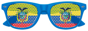 ECUADOR FLAG World Cup Party Sunglasses