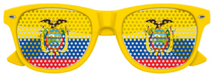 ECUADOR FLAG World Cup Party Sunglasses