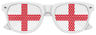 ENGLAND FLAG World Cup Party Sunglasses