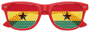 GHANA FLAG World Cup Party Sunglasses