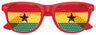 GHANA FLAG World Cup Party Sunglasses