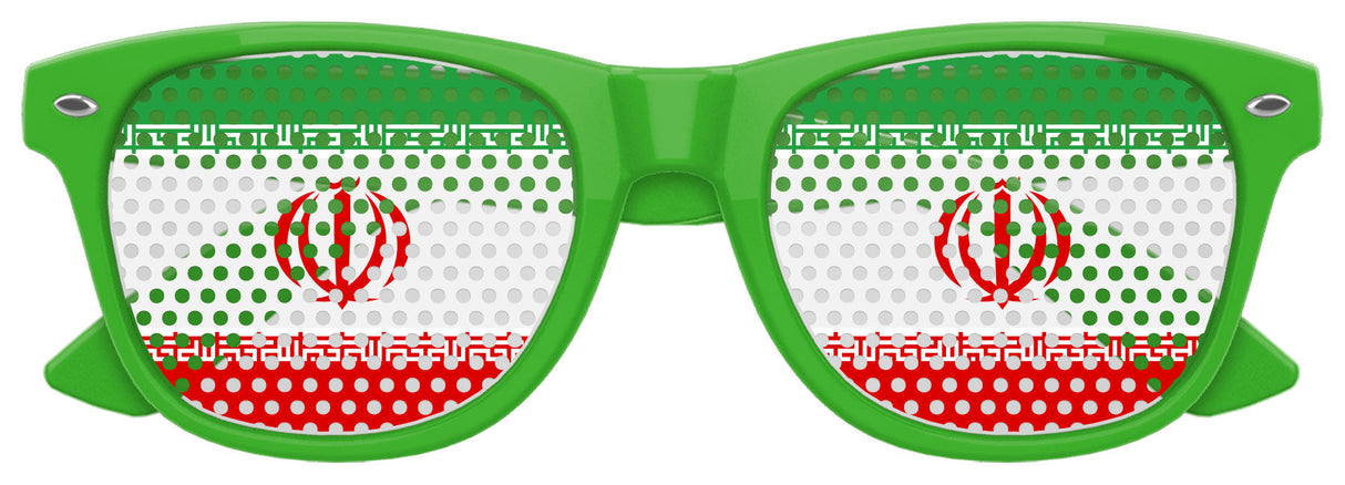 IRAN FLAG World Cup Party Sunglasses