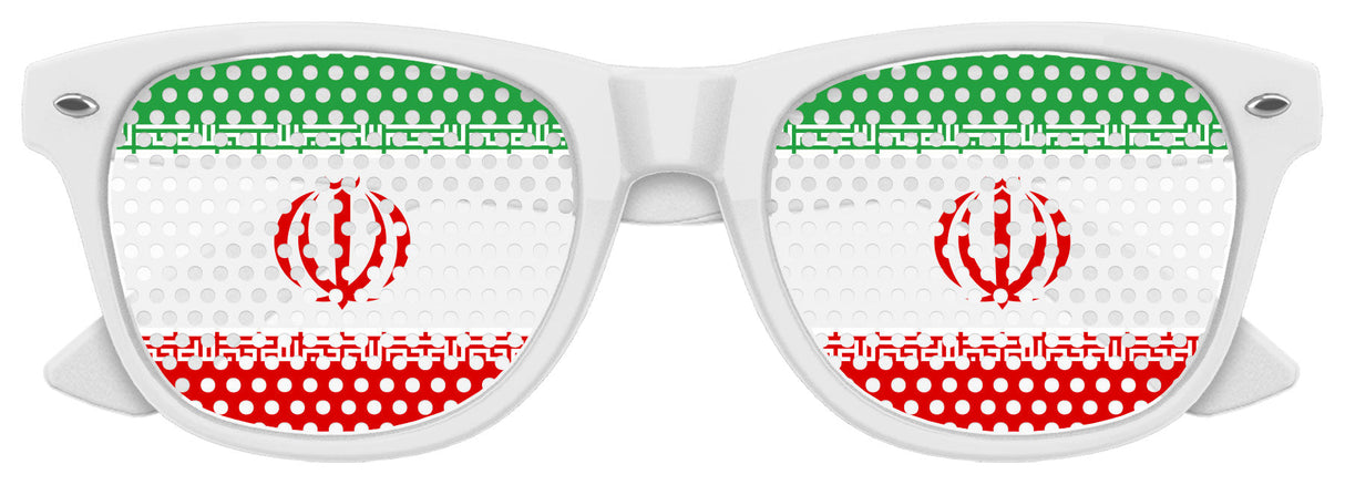 IRAN FLAG World Cup Party Sunglasses